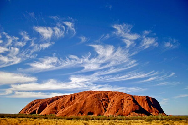 Australia's Uluru  is the largest single rock in the world