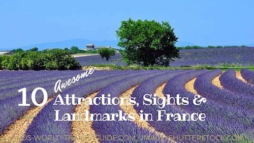 10 Top attractions in France by Kids World Travel Guide