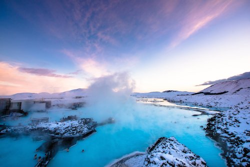Iceland's Blue Lagoon - image by Suranga/shutterstock.com