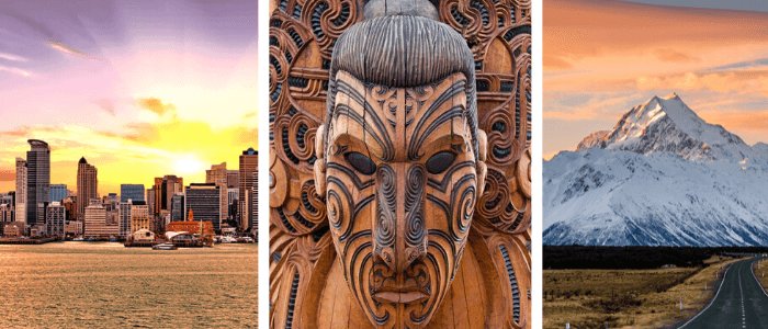 New Zealand images: Auckland, Māori, Aoraki