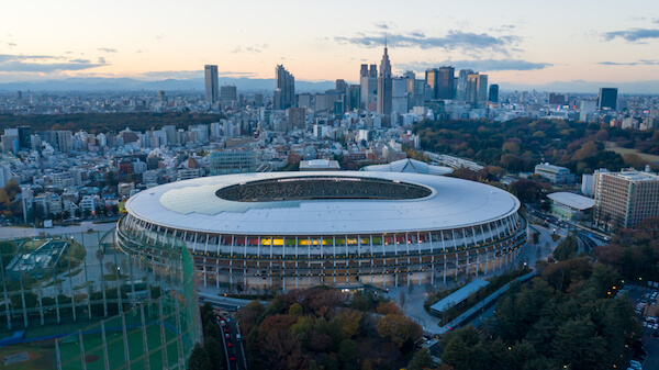 Tokyo Olympic stadium - image by Tomacrosse/shutterstock.com