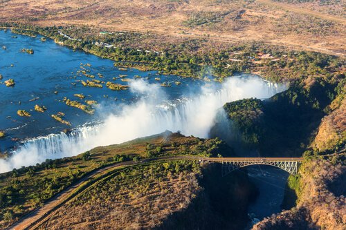 Zambia Victoria Falls by Vadim Petrakov