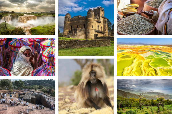 Impressions of Ethiopia - images all at shutterstock.com
